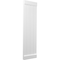 Ekena Millwork Americraft 4-Board Exterior Wood Joined Board-n-Batten Shutters w/ End Batten, ARW103BB414X34WHH, PR ARW103BB414X34WHH - alternate 7